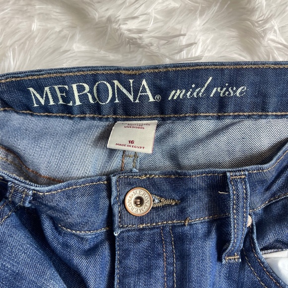 Merona crop mid rise jean - Picture 3 of 4